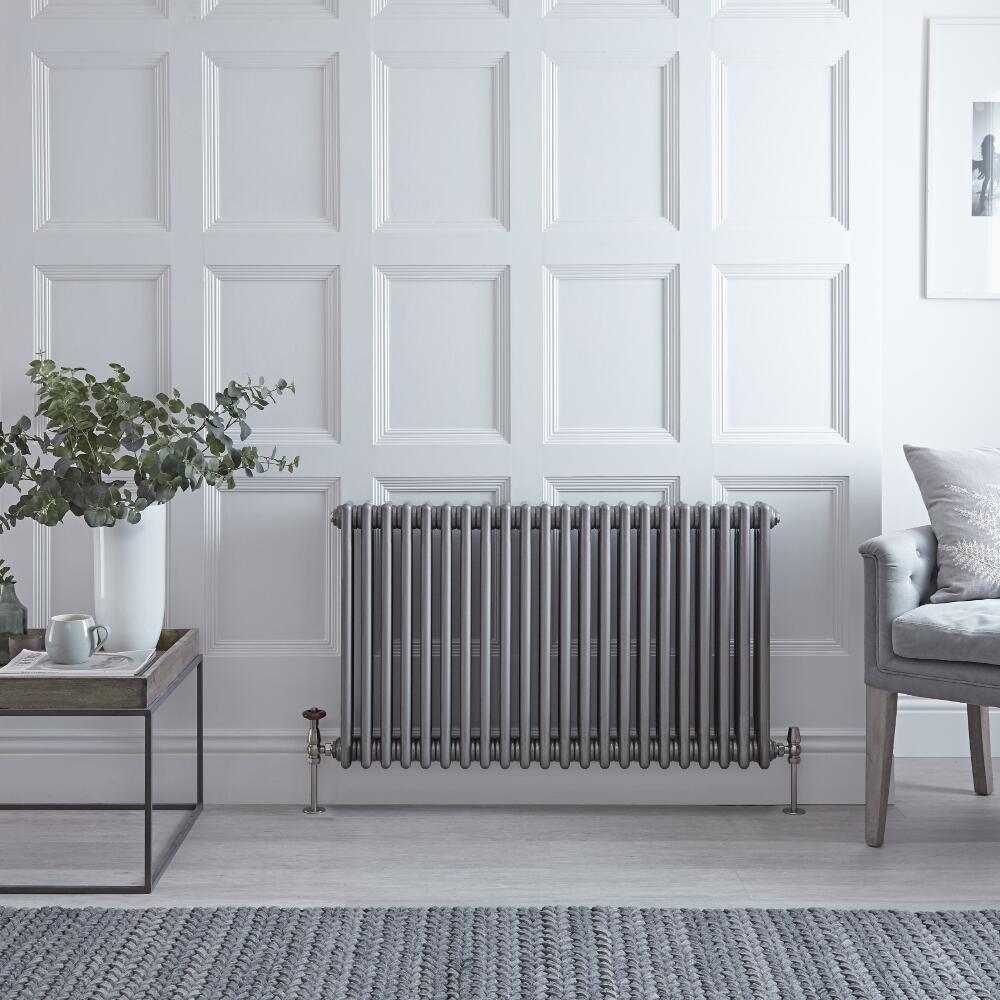 Windsor 3-Kolomradiator Horizontaal Gelakt Metaal 60cm x 101,3cm x 10cm 1608Watt