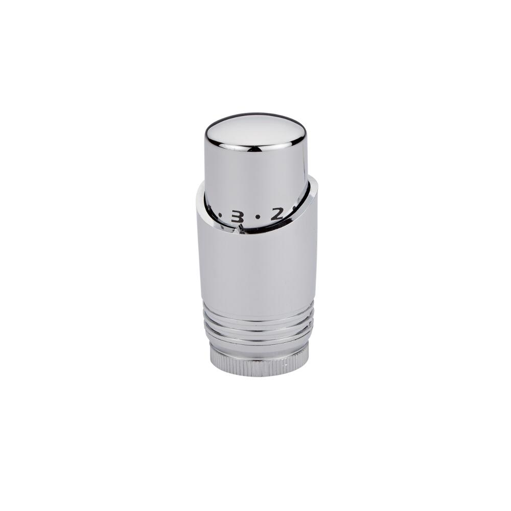 Moderne Thermostaatknop Chroom