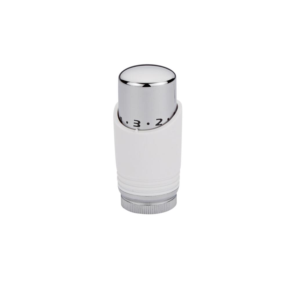 Moderne Thermostaatknop Wit