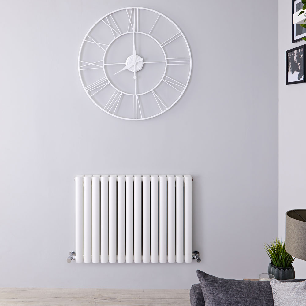 Revive Designradiator Horizontaal Wit 60cm x 83,4cm x 7,8cm 1096Watt