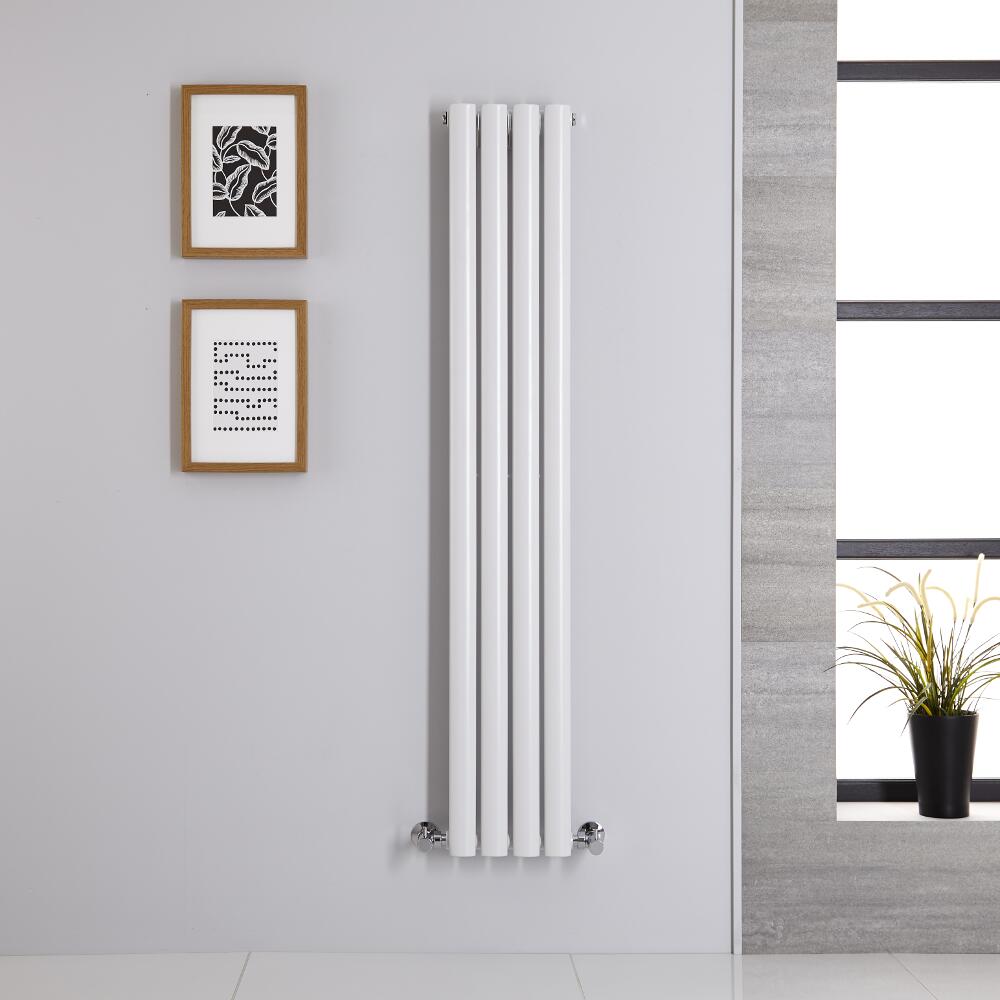 Revive Designradiator Verticaal Wit 140cm x 23,6cm x 5,6cm 457 Watt