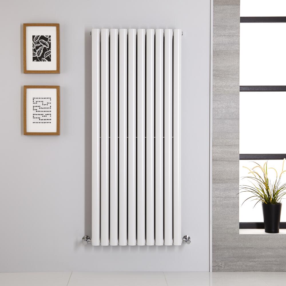 Revive Designradiator Verticaal Wit 140cm x 59cm x 7,8cm 1740Watt