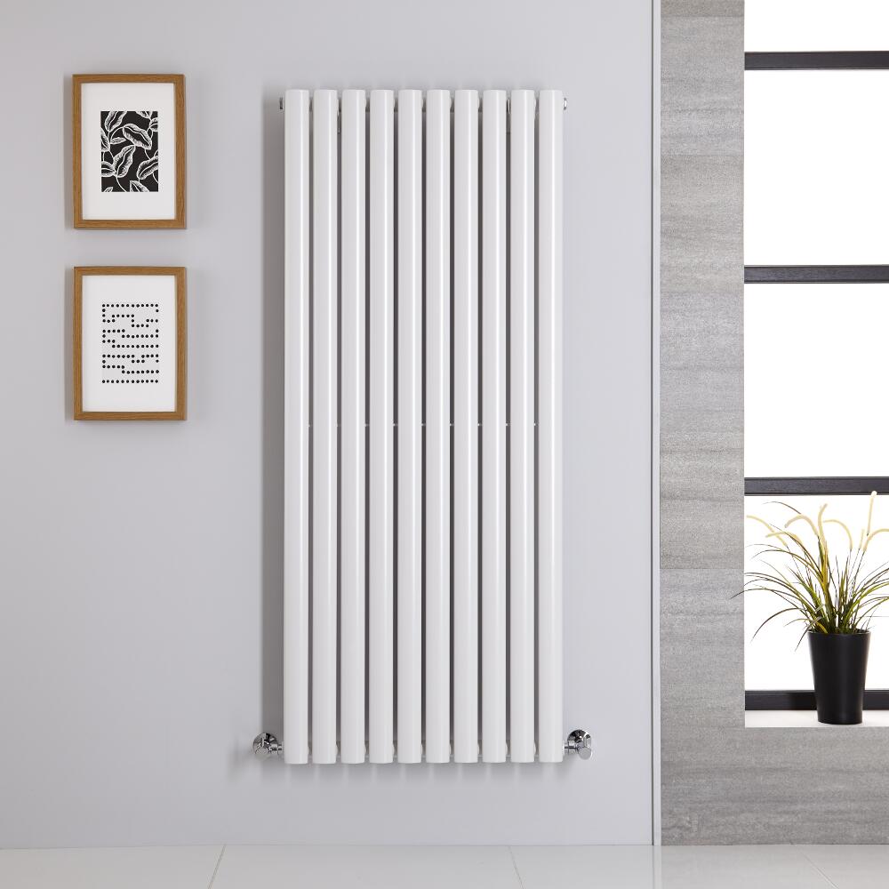 Revive Designradiator Verticaal Wit 140cm x 59cm x 5,6cm 1143Watt