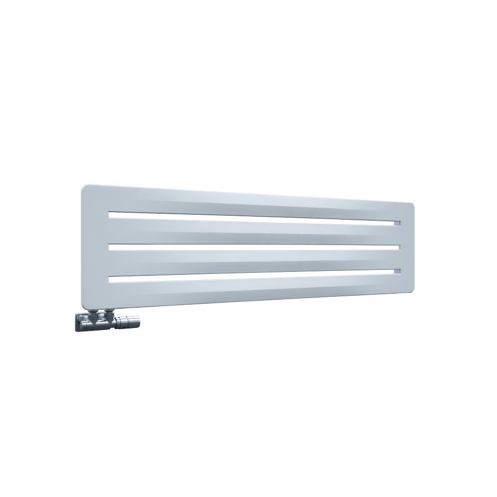 Leba Designradiator Horizontaal Wit 32,5cm x 120cm 737 Watt