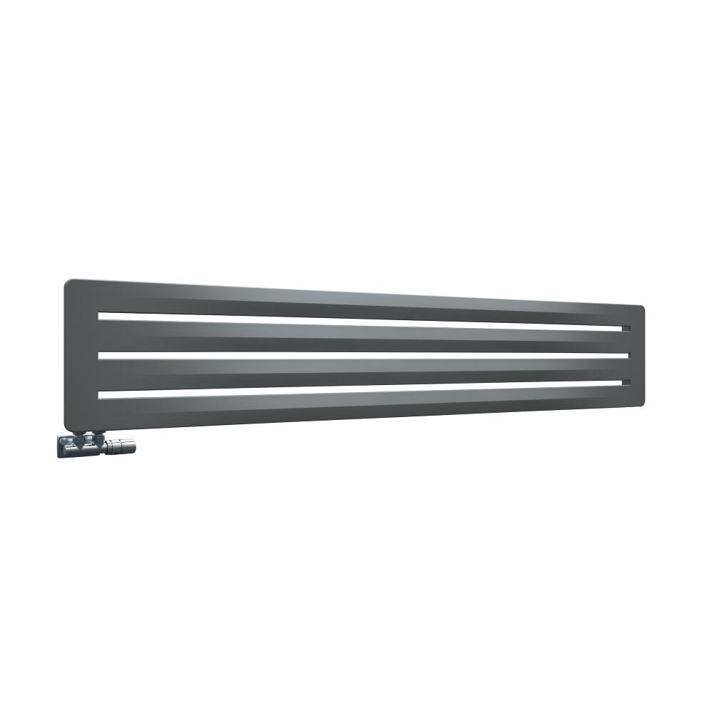 Hudson Reed Leba Designradiator Horizontaal Wit 32,5 x 180 cm 737 Watt