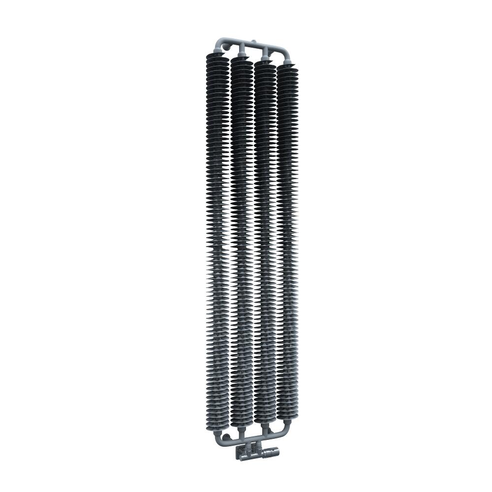 Hudson Reed Tatra Designradiator Verticaal Mat Zilver 172cm x 39cm 1105 Watt