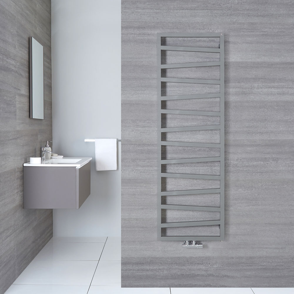 Torun Handdoekradiator Zilver 154,5 x 50cm 736 Watt