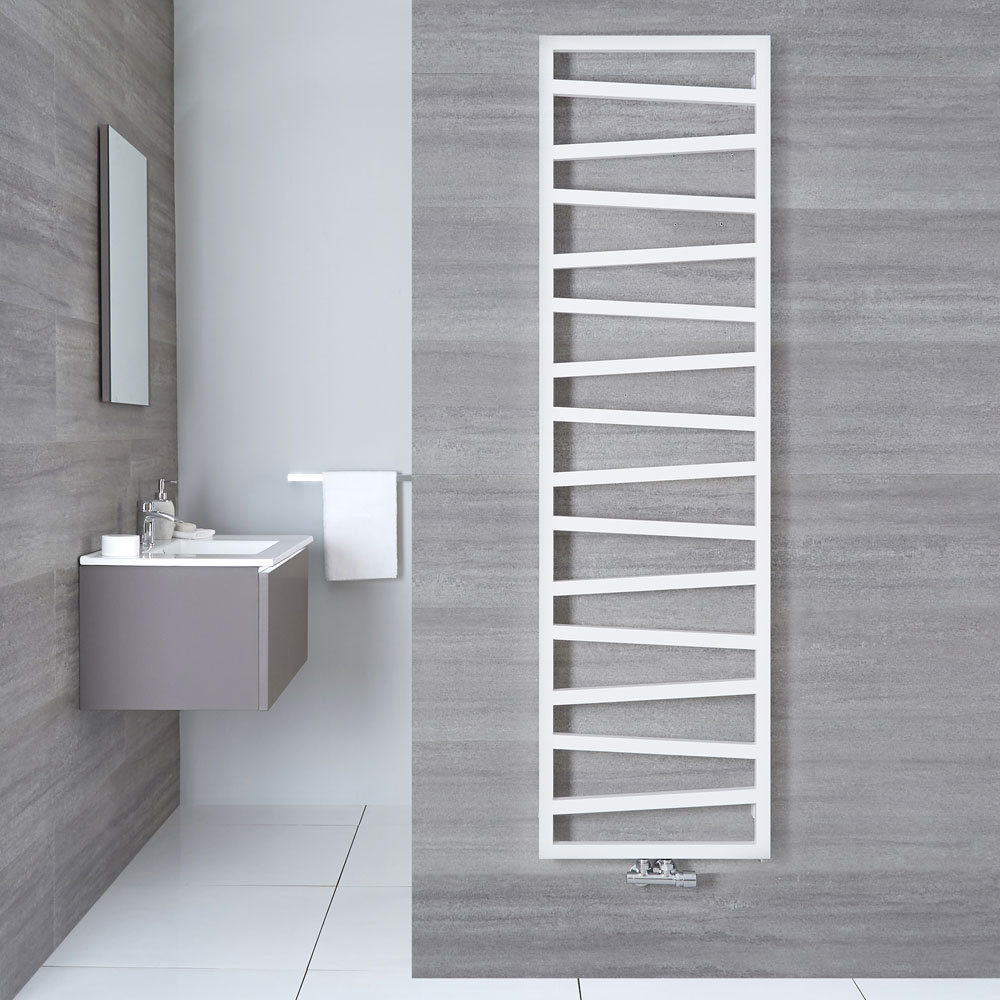 Hudson Reed Torun Handdoekradiator Wit 178cm x 50 cm 794 Watt