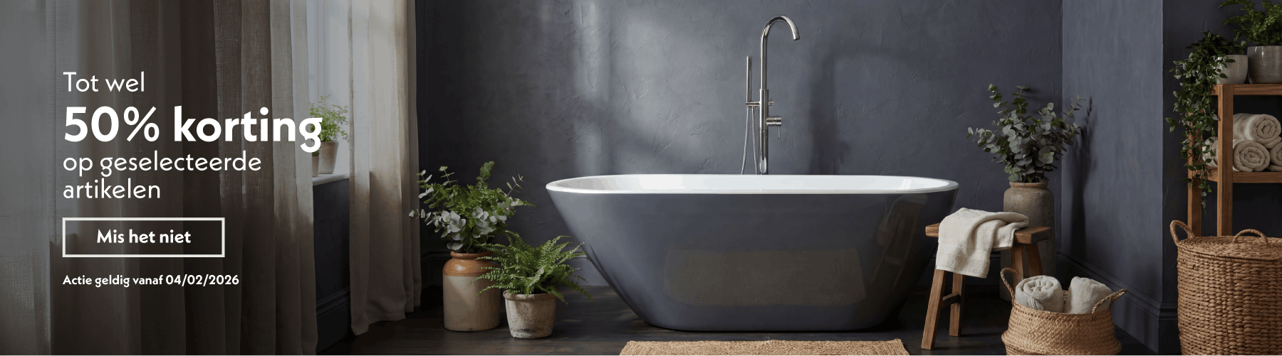 Tot 50% korting op geselecteerde artikelen - shop nu!