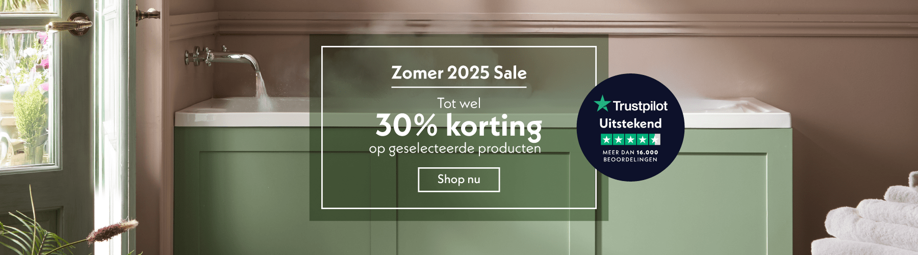 Zomer 2025 Sale | Tot wel 30% korting op geselecteerde producten | Shop nu