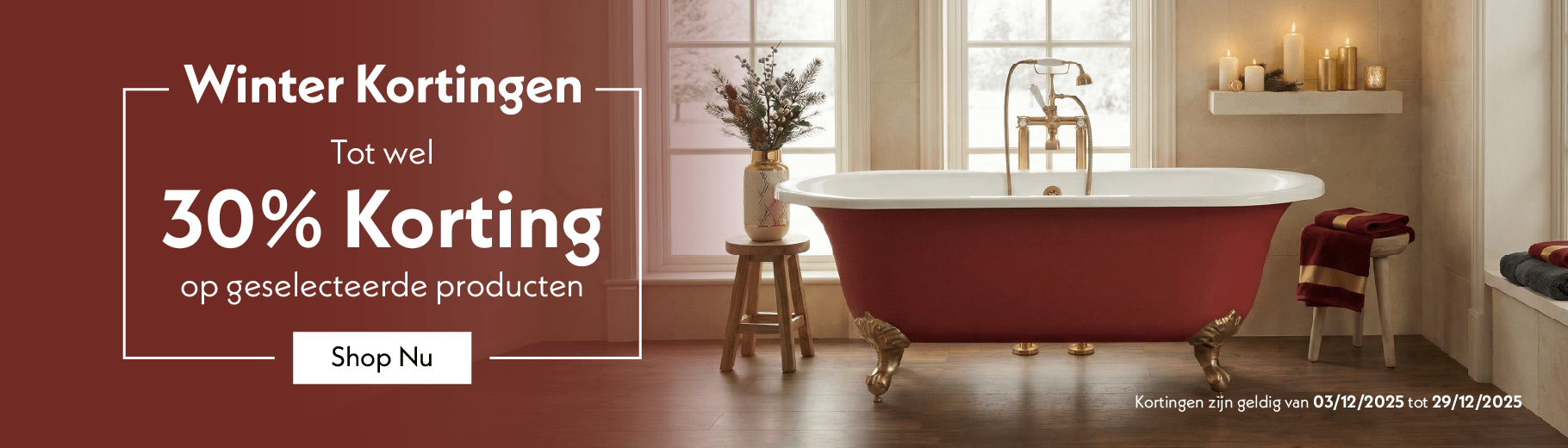 Winter Kortingen | Tot wel 30% Korting op geselecteerde producten