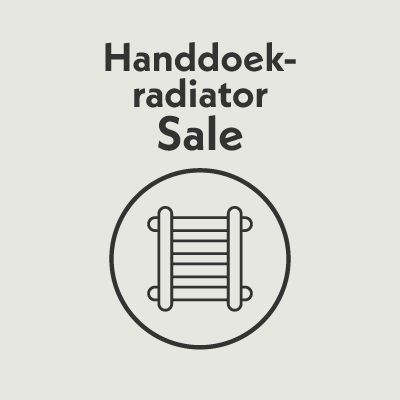 Handdoekradiatoren in de aanbieding